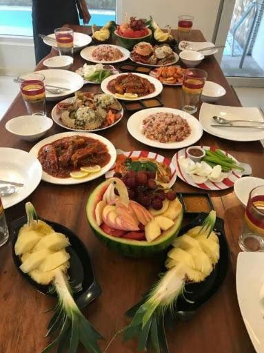 foods on table